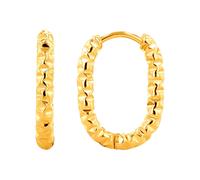 Paar Creolen LADY, gold (goldfarben), Ohrringe, Damen (11594953-0) goldfarben