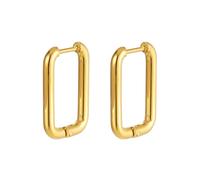 Paar Creolen LADY, goldfarben, Ohrringe, Damen (61716325-0) goldfarben
