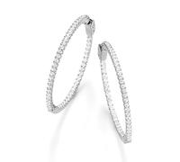 Paar Creolen LADY, silber (silber 925), Ohrringe, Damen (67534109-0) silber 925