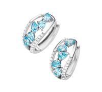 Paar Creolen LADY, silber (silber 925), Ohrringe, Damen (90034942-0) silber 925