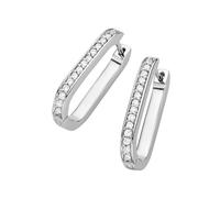 Paar Creolen LADY, silber (silber 925), Ohrringe, Damen (99213560-0) silber 925