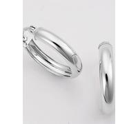 Paar Creolen LADY, silber (silber 925), Ohrringe, Damen, Silber 925 (Sterlingsilber) (53878338-0) silber 925