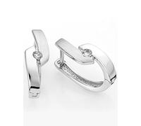 Paar Creolen LADY, silber (silber 925), Ohrringe, Damen, Silber 925 (Sterlingsilber) (742139-0) silber 925