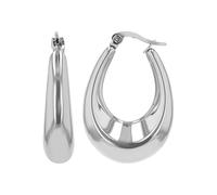 Paar Creolen LADY, silber (silberfarben), Ohrringe, Damen, Creolen (71225625-0) silberfarben
