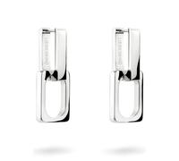Paar Creolen LIEBESKIND BERLIN "Schmuck Geschenk Edelstahl Ohrringe Big Link", silber (silberfarben), Ohrringe, Damen, 13mm, Edelstahl, Paar Creolen, Einhänger abnehmbar (82320460-0)
