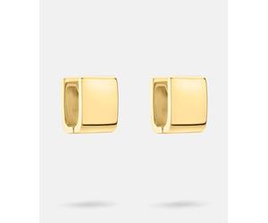Paar Creolen LIEBESKIND BERLIN "Schmuck Geschenk Edelstahl Ohrringe The Berlin Style", gold (gelbgoldfarben), Ohrringe, Damen, Edelstahl (63233225-0) gelbgoldfarben