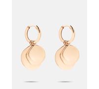 Paar Creolen LIEBESKIND BERLIN "Schmuck Geschenk Edelstahl Ohrringe The Organic Treasure", rosa (roségoldfarben), Ohrringe, Damen, 14mm, Edelstahl, Einhänger abnehmbar (29011759-0) roségoldfarben