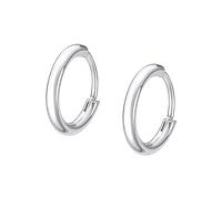 Paar Creolen LOTUS "Men's Earrings", silber (edelstahlfarben), Ohrringe, Herren, 14mm, Edelstahl (16703740-0) edelstahlfarben