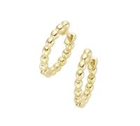 Paar Creolen LUIGI MERANO "in Kugel-Design, Gold 375", gold, Ohrringe, Damen, Gelbgold 375 (11189528-0) gold