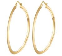 Paar Creolen LULU & JANE "Set: AV225", gelbgold, Ohrringe, Damen, 55,4mm (39576436-0) gelbgold