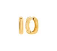 Paar Creolen MICHAEL KORS "Schmuck Geschenk Metall PREMIUM", gelbgoldfarben, metallfarben, Ohrringe, Damen, Metall (96253241-0) gelbgoldfarben, metallfarben