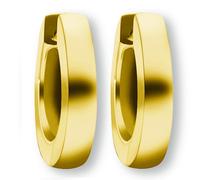 Paar Creolen ONE ELEMENT "Ohrringe Creolen aus 585 Gelbgold Ø 12,0 x 2,0 mm", gold, Ohrringe, Damen, Damen, Gelbgold 585 Gold, Gelbgold 585, Gold, Damen Gold Schmuck (45348664-0) gold