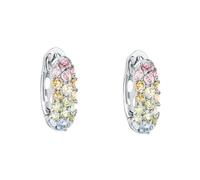 Prinzessin Lillifee Creolen 925 Sterling Silber Mädchen Kinder Ohrschmuck, mit Zirkonia synth., 1,2 cm, Silber, Kommt in Schmuck Geschenk Box, 2027907