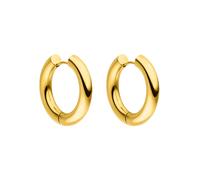 Paar Creolen PURELEI "Schmuck Geschenk Glamorous Ohrringe", gold (gelbgoldfarben), Ohrringe, Damen, 28mm, Edelstahl, Paar Creolen (35119420-0)