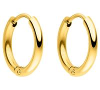 Paar Creolen PURELEI "Schmuck Geschenk Spirit Ohrringe", gold (gelbgoldfarben), Ohrringe, Damen, 13mm, Edelstahl, Paar Creolen (44424746-0)