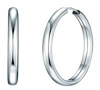 Paar Creolen RAFAELA DONATA "Set: A1405", silber, Ohrringe, Damen, 30, Silber 925 (Sterlingsilber), für Frauen (70893211-0) silber