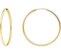 Thomas Sabo Creolen mittelgroß vergoldetes Silber CR728-413-39