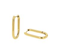 Paar Creolen TOM TAILOR "Schmuck Geschenk Edelstahl", gold (gelbgoldfarben), Ohrringe, Damen, Edelstahl (60296722-0) gelbgoldfarben