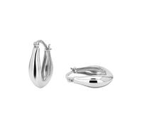 Paar Creolen TOM TAILOR, silberfarben, Ohrringe, Damen, Silber 925 (Sterlingsilber) (24893210-0) silberfarben