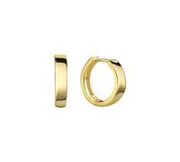 Paar Creolen VIVANCE "333/- Gelbgold glanz", gelb, Ohrringe, Damen, one-size, Gold (36058057-0) gelb