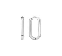 Paar Creolen VIVANCE "Edelstahl glanz", Damen, Gr. one-size, Edelstahl, silber (silbergrau), Ohrringe (61328123-0) silbergrau