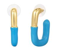 Paar Creolen YOKOAMII "Set: AV106", gelbgold, Ohrringe, Damen, 25,1 (96816705-0) gelbgold