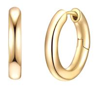 Yokoamii - Creolen Metall-Legierung in Gelbgold Damen