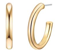 Paar Creolen YOKOAMII "Set: Y52", gelbgold, Ohrringe, Damen, 28,8mm, Creolen gelbgold (62215417-0) gelbgold