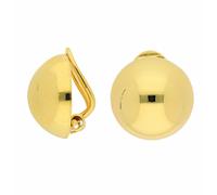 Paar Ohrclips ADELIA´S "Damen Goldschmuck 1 Paar 333 Gold Ohrringe / Ohrclips Ø 14 mm", gold, Ohrringe, Damen, Damen, Gold, 333 Gold Goldschmuck für Damen (98431701-0) gold