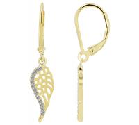 Paar Ohrclips ADELIA´S "Damen Ohrclips aus rhodiniertem 925 Sterling Silber und Zirkonia", silber, Ohrringe, Damen, Damen, Silber 925 (Sterlingsilber) (47429837-0) silber