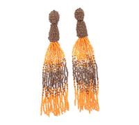 Paar Ohrclips "Alisha", Damen, Gr. Glas, braun, COLLEZIONE ALESSANDRO, Ohrringe (12380164-0) braun