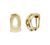 Paar Ohrclips JOBO, gold (gelbgold 333), Ohrringe, Damen, Gelbgold 333, 333 Gold (35800602-0) gelbgold 333
