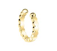 Paar Ohrclips VIVANCE "925/- Sterling Silber vergoldet", gelb, Ohrringe, Damen, one-size, Silber 925 (Sterlingsilber) (12924846-0) gelb