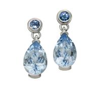 Fascination by Ellen K. Ohrhänger »585/- Weißgold Blautopas«