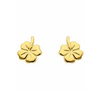 Paar Ohrhänger ADELIA´S "1 Paar 333 Gold Ohrringe / Ohrstecker Kleeblatt", gold, Ohrringe, Damen, Damen, Gold, 333 Gold Goldschmuck für Damen (22588632-0) gold