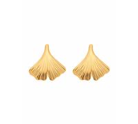 Paar Ohrhänger ADELIA´S "1 Paar 585 Gold Ohrringe / Ohrstecker Ginkoblatt", gold, Ohrringe, Damen, Damen, Gold, 585 Gold Goldschmuck für Damen (25028262-0) gold