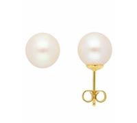 Paar Ohrhänger ADELIA´S "1 Paar 585 Gold Ohrringe / Ohrstecker mit Süßwasser Zuchtperle", gold, Ohrringe, Damen, Damen, Gold, 585 Gold mit Süßwasser Zuchtperle Goldschmuck für Damen (46783119-0) gold