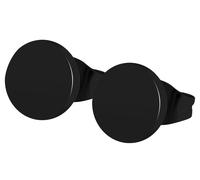 Paar Ohrhänger ADELIA´S "Damen Ohrringe - Ohrstecker aus Edelstahl", Damen, Gr. Damen, Edelstahl, schwarz, Ohrringe, Ideal als Geschenk zum Weihnachten (17168061-0) schwarz
