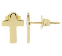 Paar Ohrhänger ADELIA´S "Damen Ohrstecker aus 925 Sterling Silber mit Kreuz", silber, Ohrringe, Damen, Damen, Silber 925 (Sterlingsilber) (29690515-0) silber