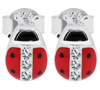 Paar Ohrhänger ADELIA´S "Kinder Ohrringe - Ohrstecker aus 925 Silber mit Zirkonia", Mädchen, Gr. Kinder, Silber 925 (Sterlingsilber), silber, Ohrringe, Ideal zum Verschenken - schlicht und stilvoll (5