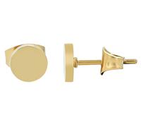 Paar Ohrhänger ADELIA´S "Neuheit 2025 - Unisex Ohrstecker aus Edelstahl Ø 6 mm", silber, Ohrringe, Damen, Unisex, Edelstahl (26295850-0) silber