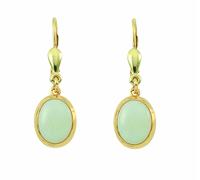 Paar Ohrhänger ADELIA´S "Ohrhänger Ohrringe 585 Gold ( 14K ) mit Opal", gold, Ohrringe, Damen, Damen, Gold, Goldohrringe (90982939-0) gold