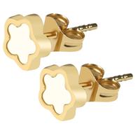 Paar Ohrhänger ADELIA´S "Ohrringe - Ohrstecker aus 333 Gold mit Perlmutt", Mädchen, Gr. Mädchen, gold, Ohrringe, Ein Geschenk, das Freude macht (53301237-0) gold