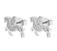Paar Ohrhänger ADELIA´S "Ohrringe - Ohrstecker Einhorn aus 925 Silber", Mädchen, Gr. Kinder, Silber 925 (Sterlingsilber), silber, Ohrringe, Ideal als Geschenk - dezent und elegant (60982720-0) silber