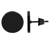 Paar Ohrhänger ADELIA´S "Unisex Ohrringe - Ohrstecker aus Edelstahl", Damen, Gr. Unisex, Edelstahl, schwarz, Ohrringe, Perfekt als Geschenk für besondere Menschen (57005360-0) schwarz