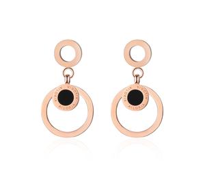 Paar Ohrhänger AILORIA "Ohrringe AXELLE", gold (roségold), Ohrringe, Damen, Edelstahl (39611840-0) roségold