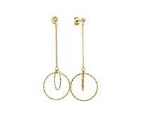 Paar Ohrhänger CELESTA, gelb, Ohrringe, Damen, one-size, Silber 925 (Sterlingsilber), Paar Ohrhänger (54399236-0)