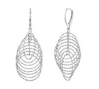 Paar Ohrhänger CELESTA, weiß, Ohrringe, Damen, one-size, Silber 925 (Sterlingsilber) (79563724-0) weiß