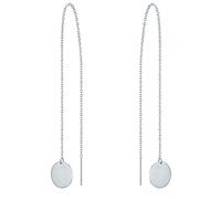 Paar Ohrhänger EASTSIDE "Set: ES405", silber, Ohrringe, Damen, 110,0mm, Edelstahl, aus Edelstahl (97229349-0) silber