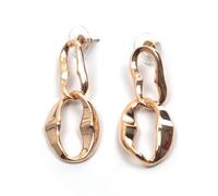 Paar Ohrhänger FIRETTI "Ohrschmuck Gliederkette", gold (gelbgoldfarben), Ohrringe, Damen, Metall (53693425-0) gelbgoldfarben